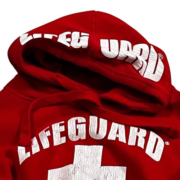 Red Lifeguard Hoodie - Picture 5 of 12